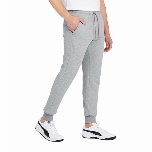 Puma Pants Puma Mens Fleece Pant Gray Poshmark